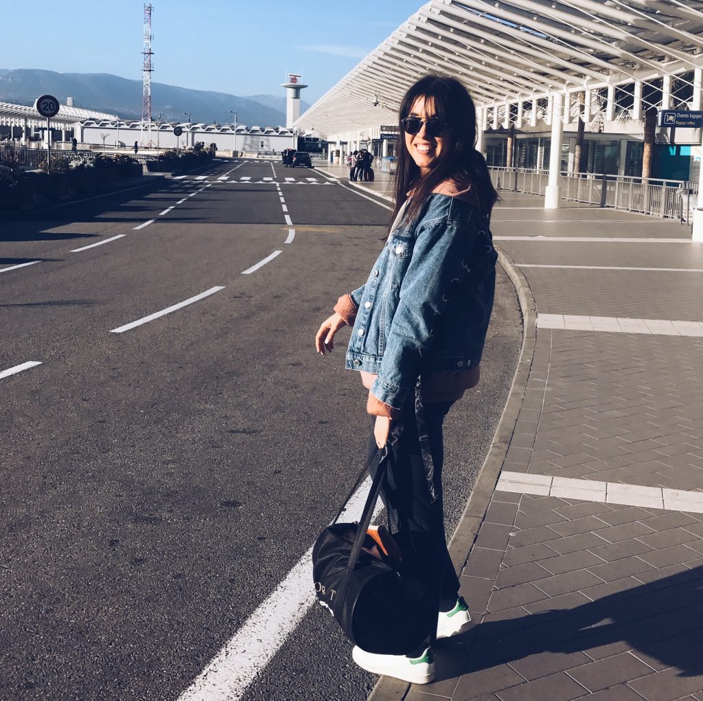 travel look outfit