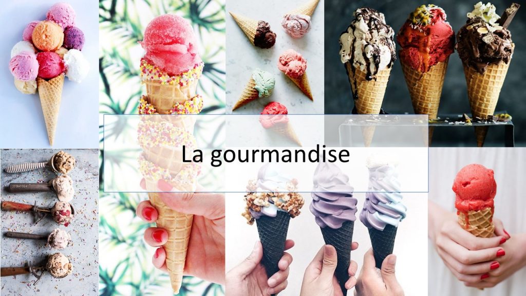 des glaces