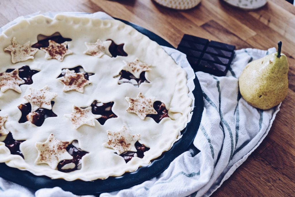 recette tarte poire chocolat