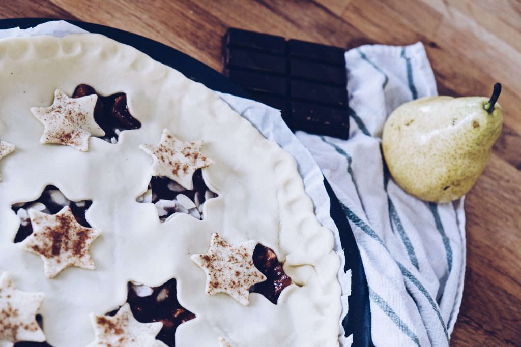 recette tarte poire chocolat